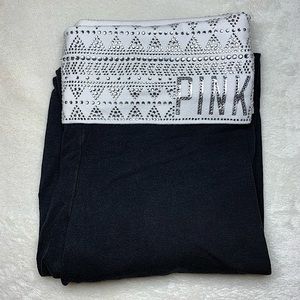PINK Victoria’s Secret black yoga pants